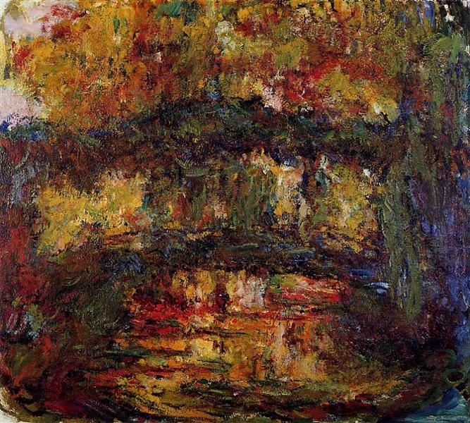 The Japanese Bridge 4, 1918 - 1924 - Claude Monet