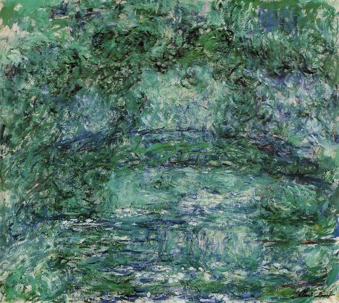 The Japanese Bridge 6, 1918 - 1924 - Claude Monet