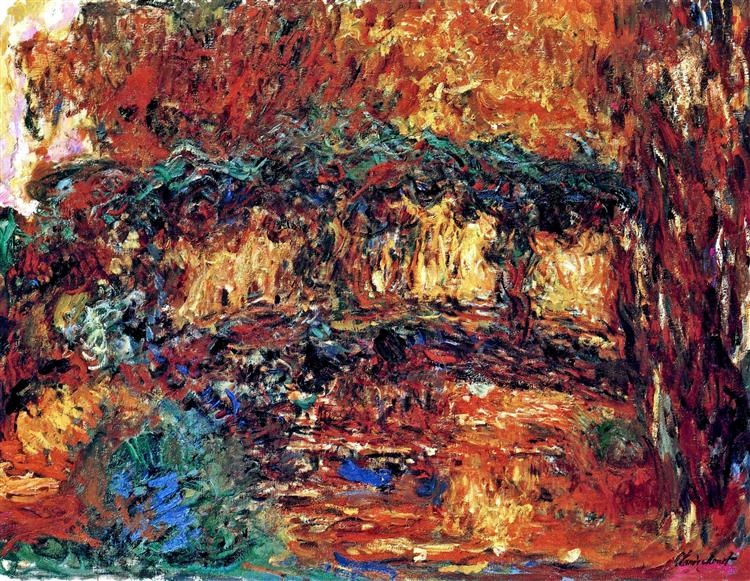 The Japanese Bridge 7, 1918 - 1924 - Claude Monet