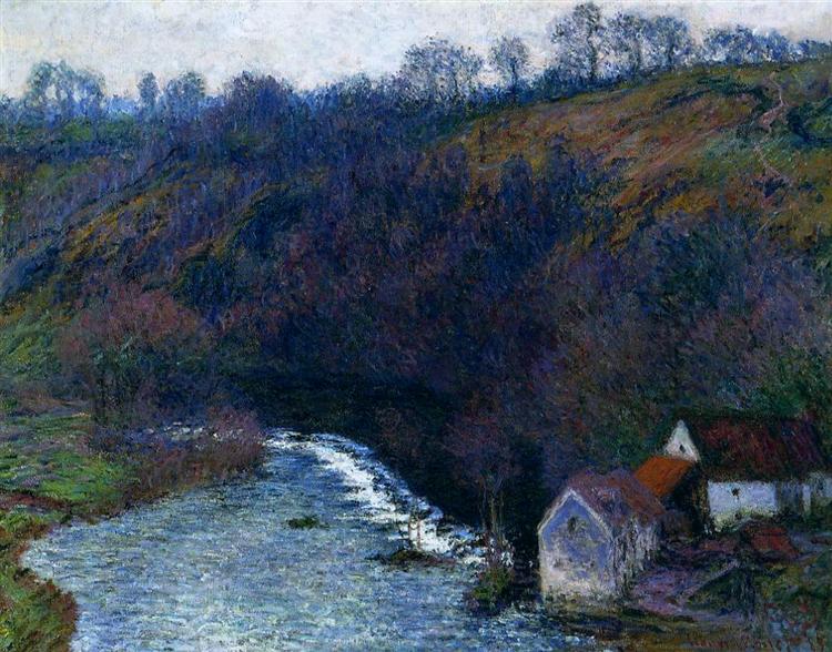The Mill at Vervy, 1889 - Claude Monet