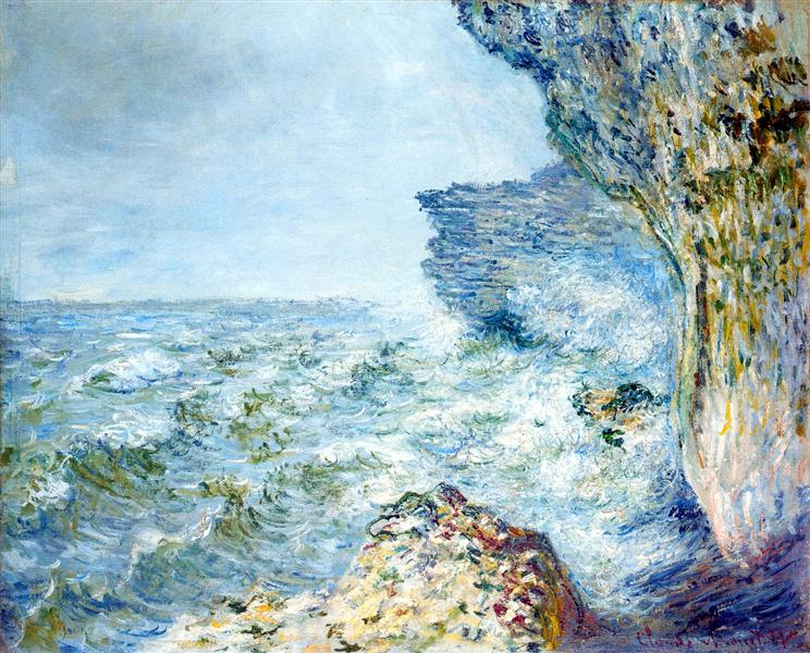 Море в Фекаме, 1881 - Клод Моне