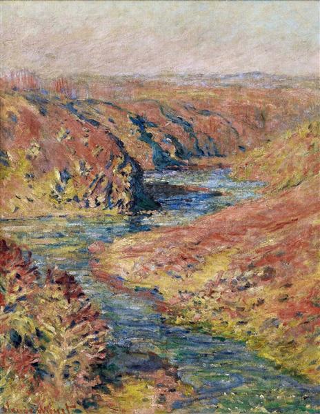 Долина Крез в Фресселине, 1889 - Клод Моне