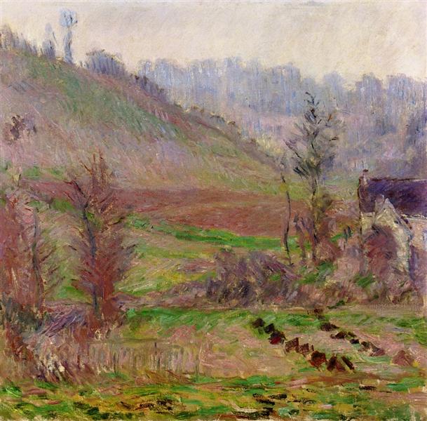 Valley of Falaise, 1885 - Claude Monet
