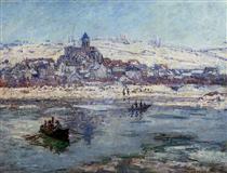 Vétheuil en hiver - Claude Monet