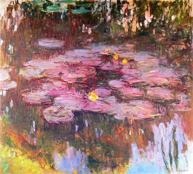 Claude Monet . 4 Water Lilies 수련 : 네이버 블로그
