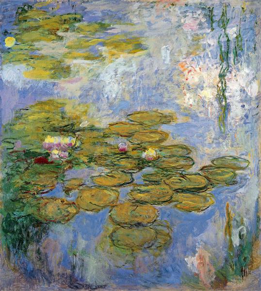 Water Lilies, 1916 - 1919 - Клод Моне