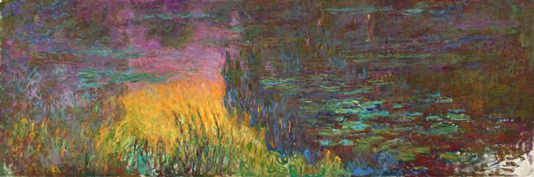 Водяные лилии, 1914 - 1926 - Клод Моне