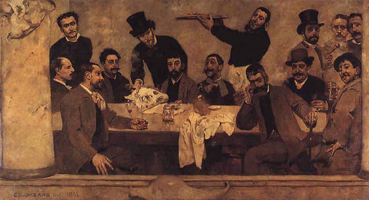 The Lion's Group, 1885 - Колумбану Бордалу Пиньейру