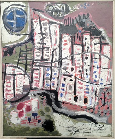 La ville blanche, 1953 - Guillaume Cornelis van Beverloo