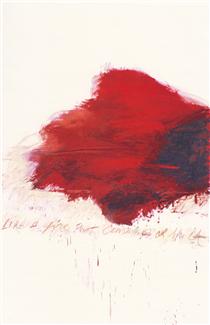 Fifty Days at Iliam. The Fire that Consumes All before It - Cy Twombly