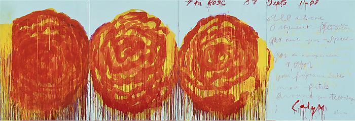 The Rose (II), 2008 - Cy Twombly