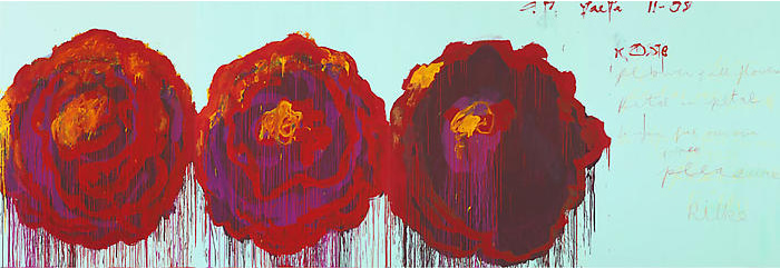 The Rose Iv 2008 Cy Twombly Wikiart Org
