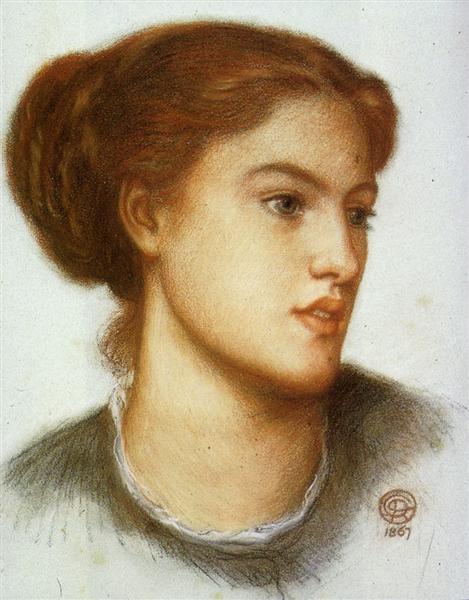 Ellen Smith, 1867 - Dante Gabriel Rossetti