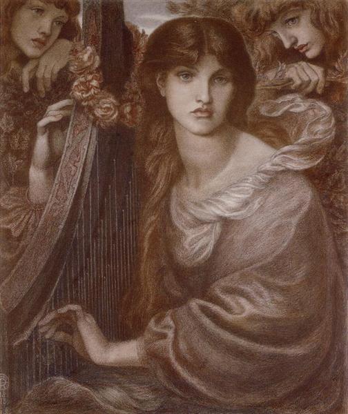 The Garland, 1873 - Данте Габриэль Россетти