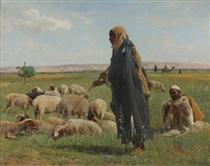 Arab Shepherds - David Bates