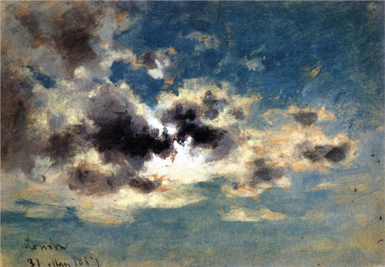 Clouds, 1857 - Дэвид Кокс