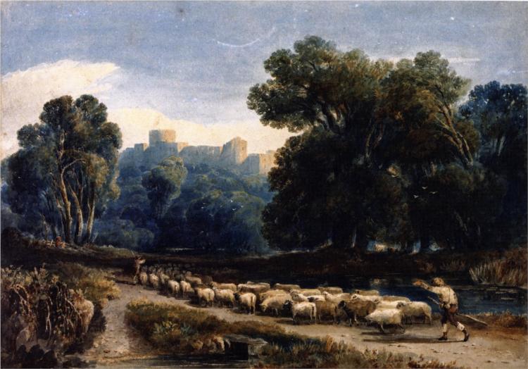 In Windsor Park, 1807 - Дэвид Кокс