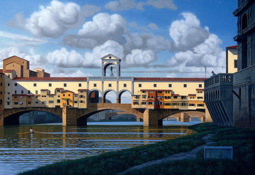 Ponte Vecchio, 1996 - David Ligare