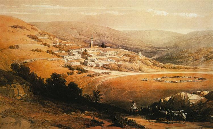 View of Nazareth - David Roberts