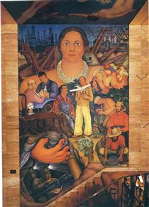 Allegory of California - Diego Rivera