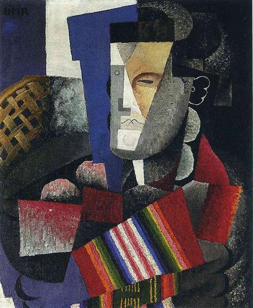Portrait de Martin Luis Guzman, 1915 - Diego Rivera