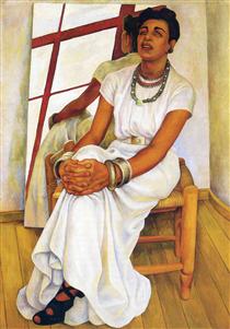 Portrait of Lupe Marin - Diego Rivera