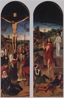 Passion Altarpiece (side wings) - Dirk Bouts