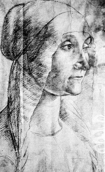 Elderly Woman, 1486 - 1490 - 基蘭達奧