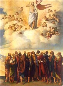 Ascension of Christ - Dosso Dossi