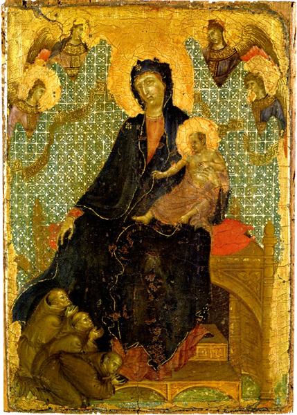 Franciscan Madonna, 1280 - 1285 - Дуччо