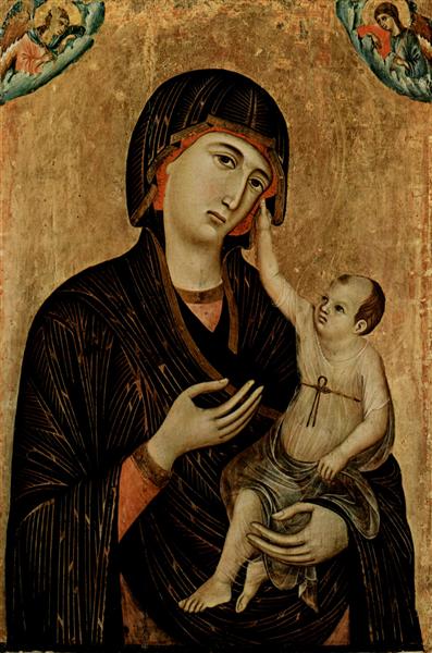 Vierge de Crevole, c.1283 - 1284 - Duccio di Buoninsegna
