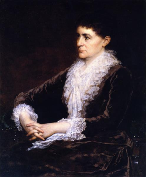 Catherine Butler Dusenberry (Mrs. Allan) Shelden, 1885 - Jonathan Eastman Johnson