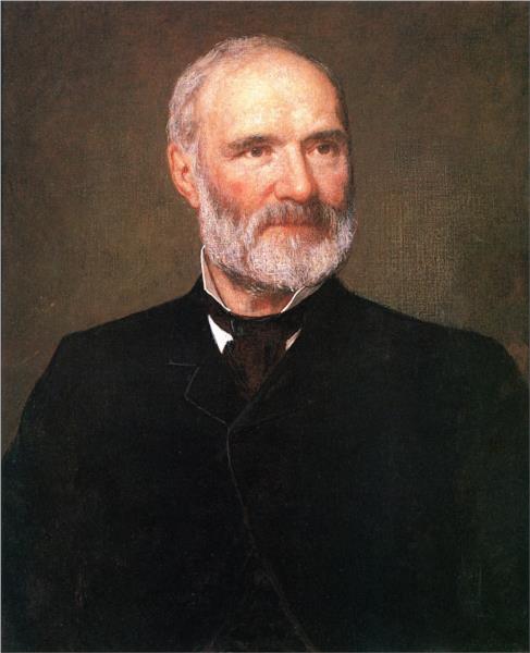 Portrait of Mr. Day, 1893 - Jonathan Eastman Johnson