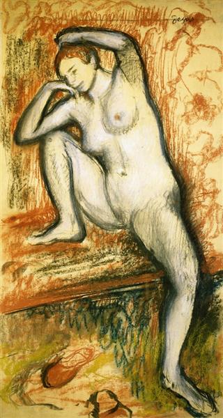 Nude Study of a Dancer, 1902 - Едґар Деґа