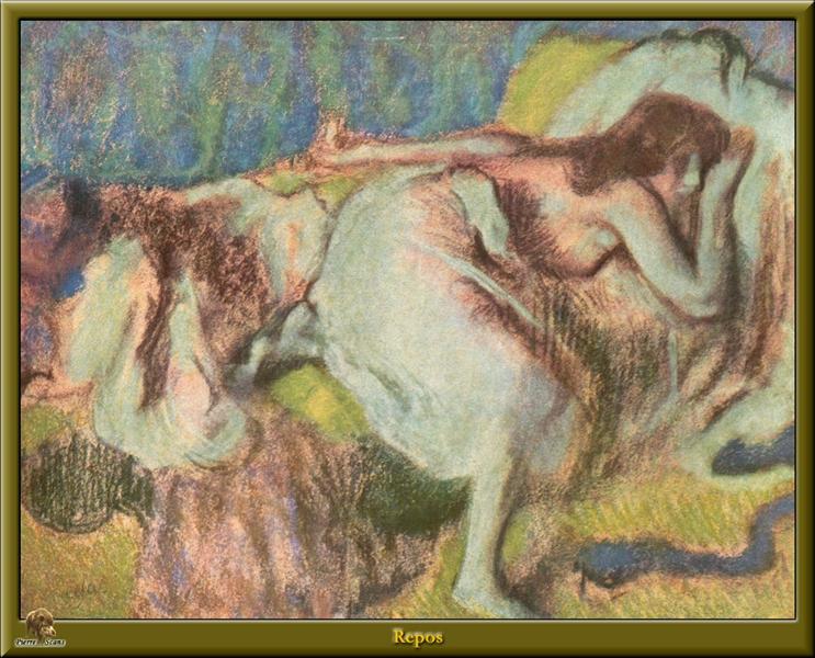 Rest, 1893 - Edgar Degas