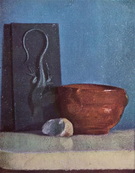 Натюрморт с ящерицей, 1858 - 1860 - Эдгар Дега