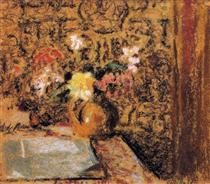 Still Life with Flowers - Édouard Vuillard