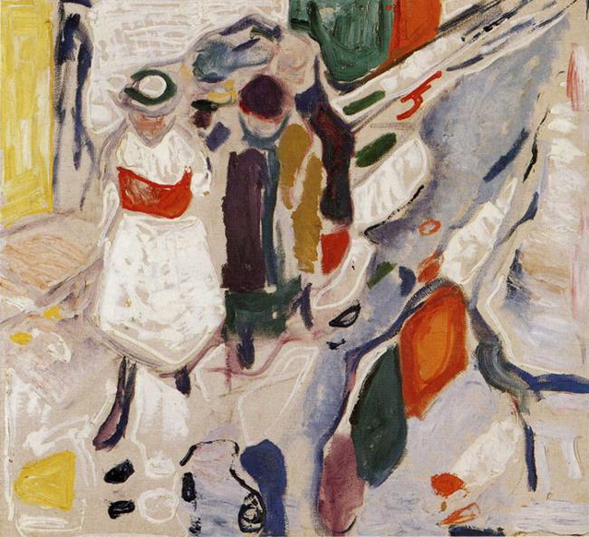 Children in the Street, 1915 - Edvard Munch