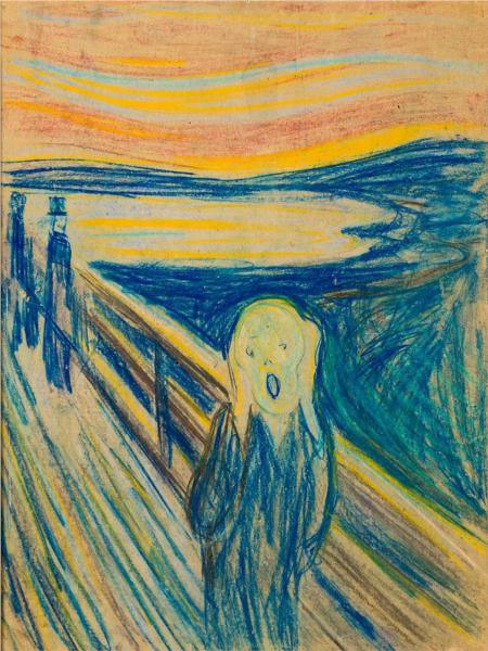 The Scream, 1893 - 孟克