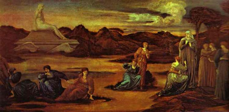 The Passing of Venus, c.1875 - Едвард Берн-Джонс
