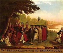 Penn's Treaty - Едвард Хікс