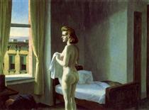 Morning in a City - Edward Hopper