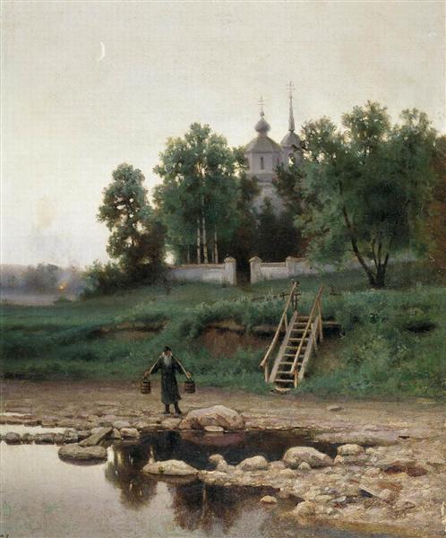 Near the Monastery - Efim Volkov