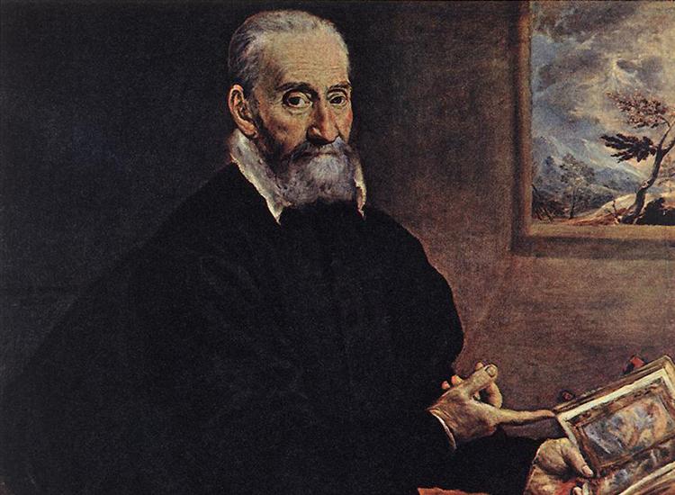 Portrait of Giulio Clovio, 1572 - El Greco