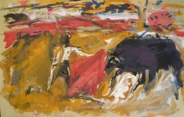 Untitled, 1958 - 伊萊恩·德·庫寧