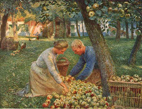Orchard in Flanders - Émile Claus