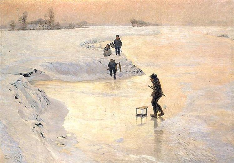 The Ice Birds, 1891 - Émile Claus