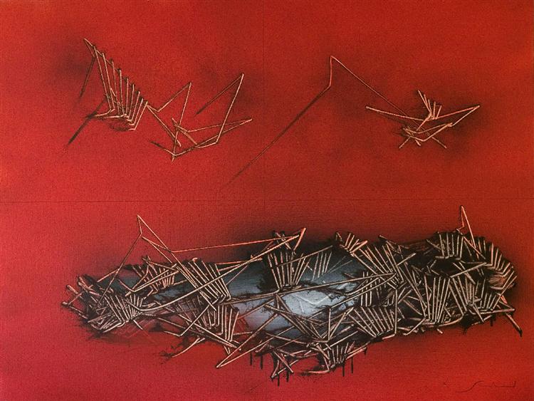 La larva, 1984 - Emilio Scanavino