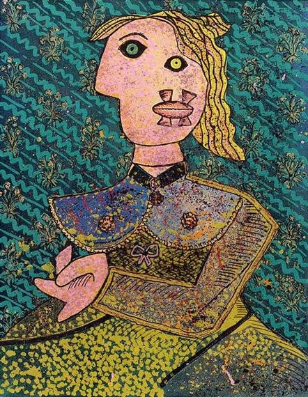 Hommage à Picasso, 1973 - Enrico Baj
