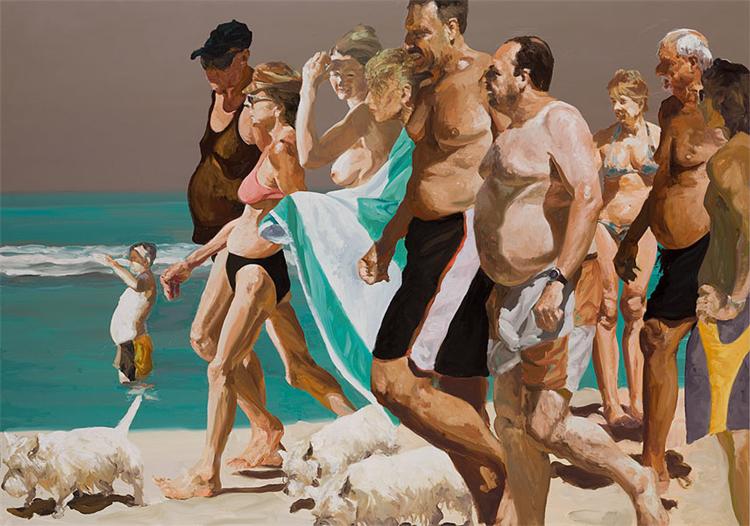 Scenes From Late Paradise The Parade, 2006 - Eric Fischl